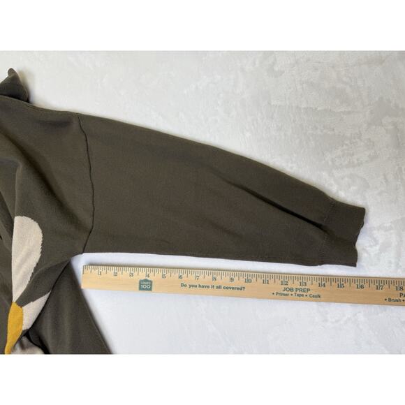 Natural Life Cardigan Sweater Women’s L/XL Daisy Flower Graphic Oversized Cotton - Picture 8 of 8